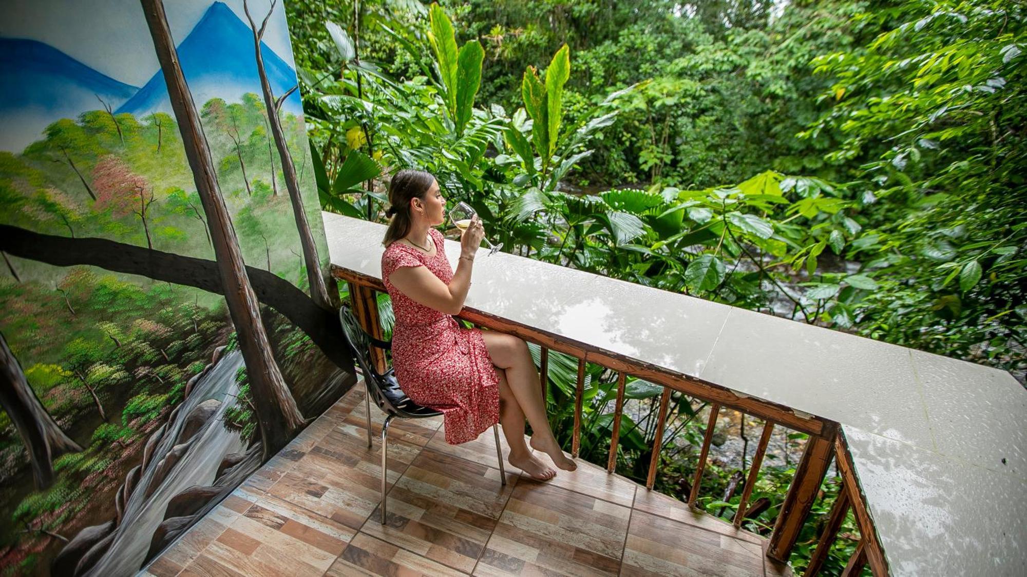 Cabanas Rio Escondido En La Fortuna Buitenkant foto